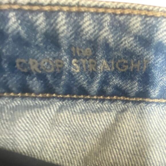 Liverpool Los Angeles Crop Straight Distressed Jeans Size 8/29 - Picture 3 of 8